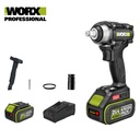 WORX 20V 400NM BRUSHLESS IMPACT WRENCH [WE272]