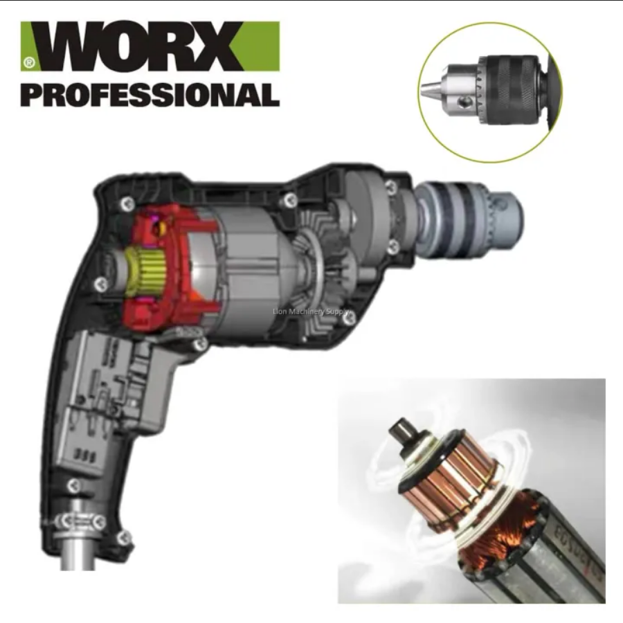 WORX 450W 10MM HAND DRILL [WU123P]