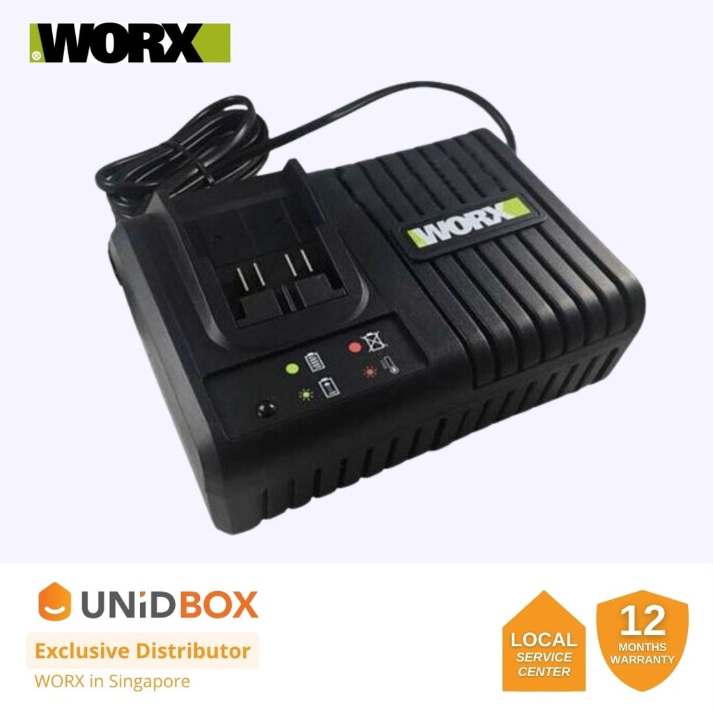 WORX 14.4V-20V LI 1H CHARGER [WA3922]