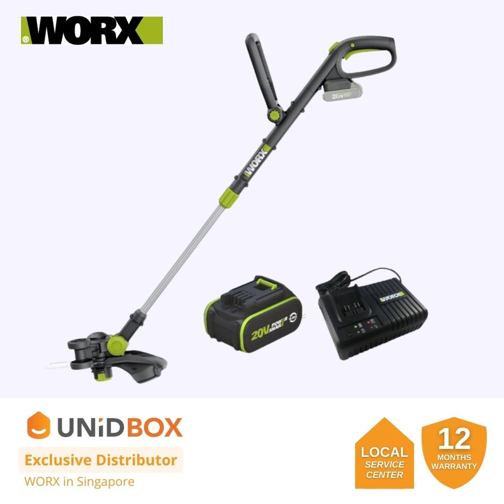 WORX CORDLESS GRASS TRIMMER [WD163.9]