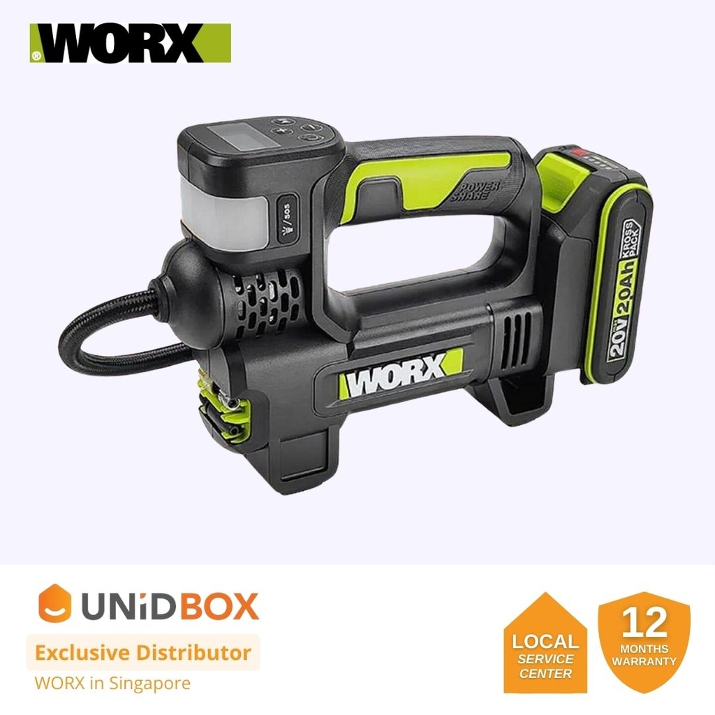 WORX 20V MULTI FUNCTION INFLACTOR [WU092] | WORX