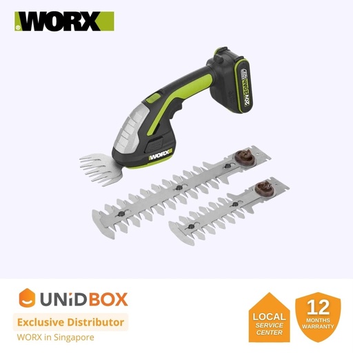 [08-20-00001] WORX 20V 20CM LI GRASS SHEAR [WD801]